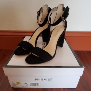 Nine west suede heels